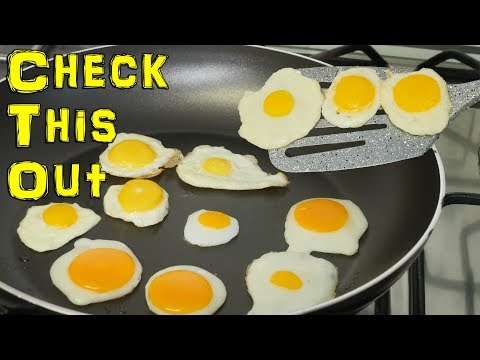 How to Make  Mini Fried Eggs
