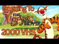 Opening To The Tigger Movie 2000 VHS