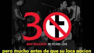 Bad Religion - Dearly Beloved subtitulos español