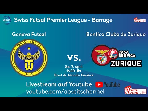 Geneva Futsal vs. Benfica Clube Zurique | Swiss Futsal Premier League - Barrage | 02.04.2023