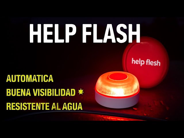 Vídeo relacionado con FASE - Baliza v16 Homologada DGT - Incluye Gafas de Conducción Nocturna - APP Incluida - Luz de Emergencia con Geolocalizador - Proporciona Geolocalización a la DGT - Color Naranja