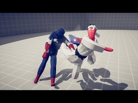 KICKBOXER vs MARVEL HEROS - TABS - Totally Accurate Battle Simulator