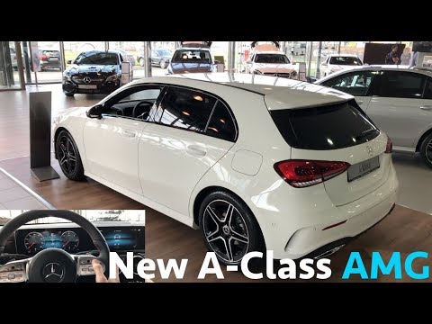Mercedes-Benz 2019 New A-Class vs old - first in depth review in 4K | AMG line