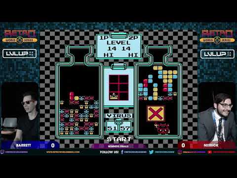 Barret vs Niiiiiick (Winners Finals) - Dr. Mario (NES) - LVL Up Expo 2023