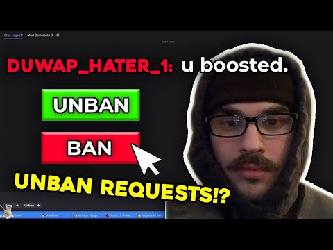 Duwap Can't Stop Laughing Going Through His Unban Requests...