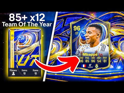 85+ x12 TEAM OF THE YEAR PACKS! 🥳 FC 26 Ultimate Team