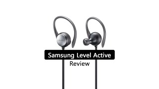 Samsung Level Active Bluetooth Headset Zwart video