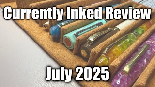 Which pens and inks were the best in July? #CurrentlyInked reviewπ₯³