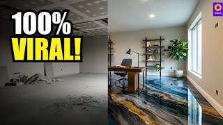 Criei um Canal Viral de Pisos de Luxo só com IA (Sem aparecer!)