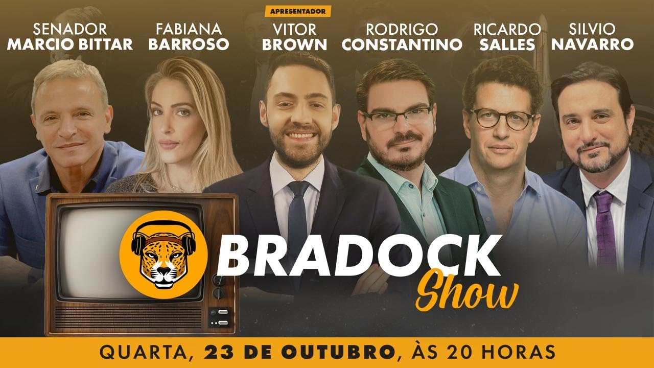 Bradock Show 23/10/24 - Vitor Brown, Constantino, Silvio Navarro, Ricardo Salles e Marcio Bittar