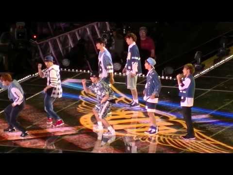 140607 Dream Concert-BTOB 뛰뛰빵빵(Beep Beep)&WOW