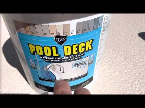 Dyco Pool Deck Stain Review