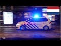 Amsterdam Police Responding Siren Lights X3 Politie Amsterdam Met Spoed
