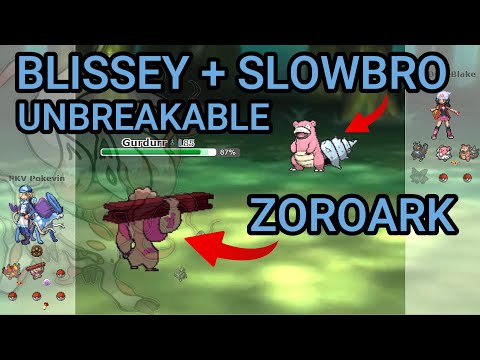 Battling Blissey + Slowbro! (Pokemon Showdown Random Battles) (High Ladder)
