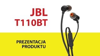 Słuchawki dokanałowe JBL T110BT