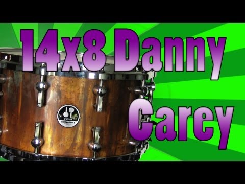 14x8 MODIFIED Sonor Danny Carey Signature Snare Drum - Snare Pimp Project Volume 4