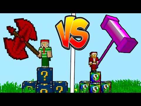 LUCKYBLOCK KRIG #4: VI FÅR UDØDELIGE VÅBEN!!