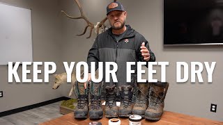 Keep Your Feet Dry! - How To Waterproof Your Hunting Boots