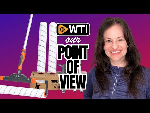 10pcs 12""-18"" Adjustable Large Paint Roller Kit - WTI product video review
