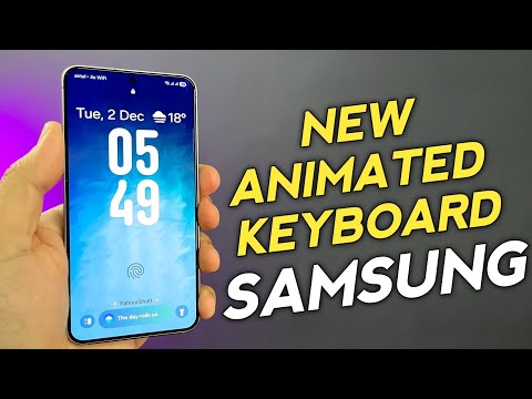 Samsung New Animated Keyboard UPDATE For Many Galaxy Phones Users😍| ONE UI 8