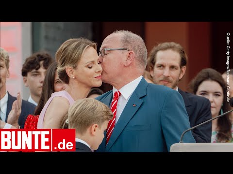 Süßer Familienauftritt zum Thronjubiläum - Hier zeigt sich Charlène von Monaco herrlich volksnah