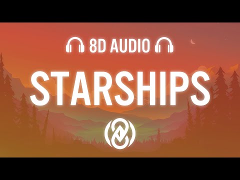 Starships - EQRIC & Britt Lari & Level 8 | 8D Audio 🎧