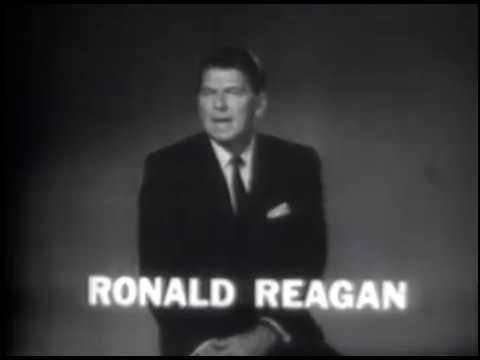 Ronald Reagan Endorses Barry Goldwater