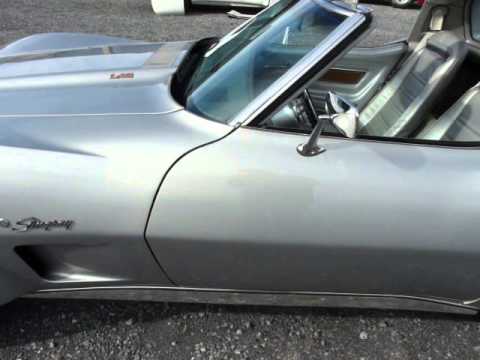 1975 Silver L82 4spd Corvette Stingray Video