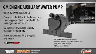 Auxiliary Coolant Pump - video thumbnail 4