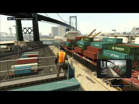 GTA 5 | Gameplay Walkthrough | Scouting The Port | Part 43