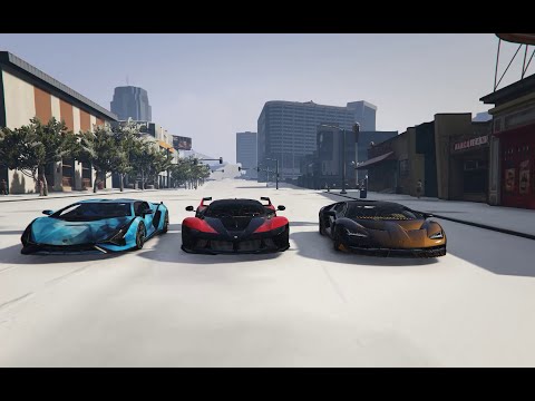 GTA5 | Which is the best super car (Lamborghini Centenario) (Ferrari FXX-k) Or (Lamborghini Sian)