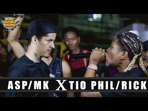 (👀👀) ASP e MK X TIO PHIL e RICK - 1ª FASE - Roda Cultural da Rocinha: 123ª EDIÇÃO