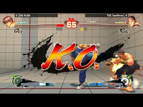 USF4 Losers Finals @ NLBC #127 - OG RLBS vs TSC Santhrax [720p/60fps]