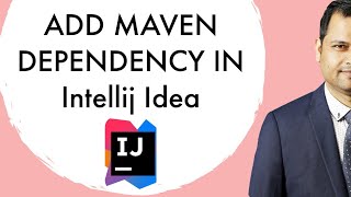 How to add maven dependency in intellij IDEA