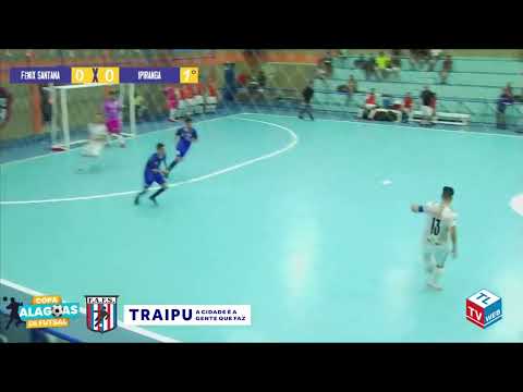 Goals from FÊNIX SANTANA 3 x 4 IPIRANGA | Alagoas Futsal Cup 2023