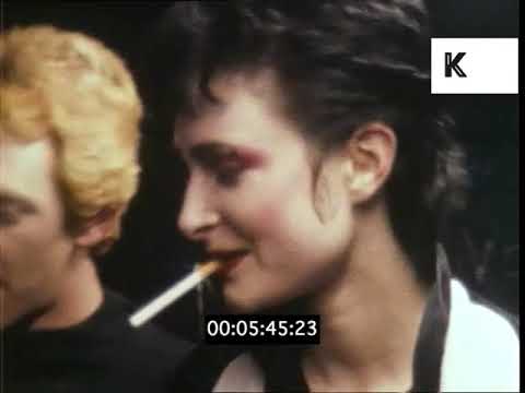 Thumbnail for 1977 Siouxsie and the Banshees Backstage at The Roxy, London | Don Letts | Premium Footage by Siouxsie and the Banshees