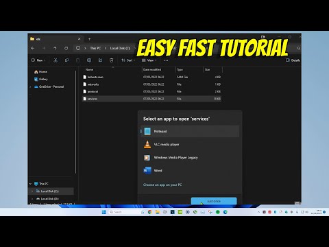 How To Remove File Type Associations to Default None Windows 11
