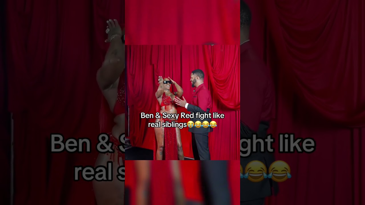Ben & Sexyy Red fight like siblings 🤣😭🥀 #bendadonnn #sexyyred #funny #siblings