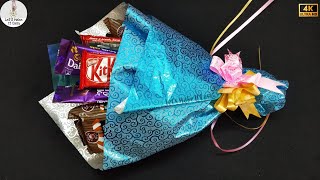 Gift Ideas For Raksha Bandhan | Chocolate Bouquet Tutorial | chocolate hamper | bouquet making ideas