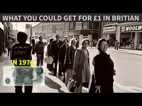 WHAT A POUND WOULD BUY YOU IN 1971 YOU'LL BE SHOCKED