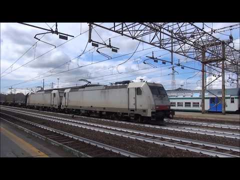 483 IN DOPPIA CON CARRI MERCI PER COILS IN TRANSITO A ARQUATA SCRIVIA (AL) 4 - 6 - 2016