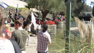 preview picture of video 'A moving ceremony of the German Christian theological Students in the baptism site, the Jordan River'