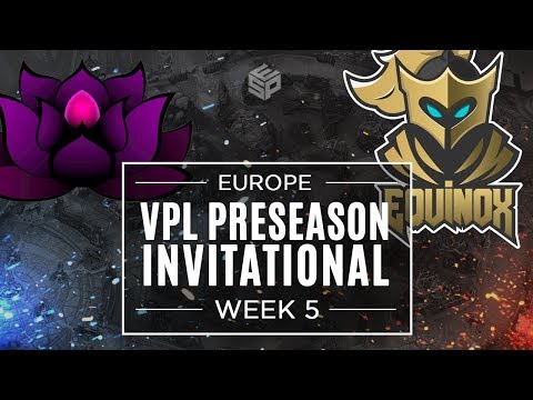 Rising Lotus vs Equinox - Europe - Week 5 - Vainglory Premier League Preseason Invitational