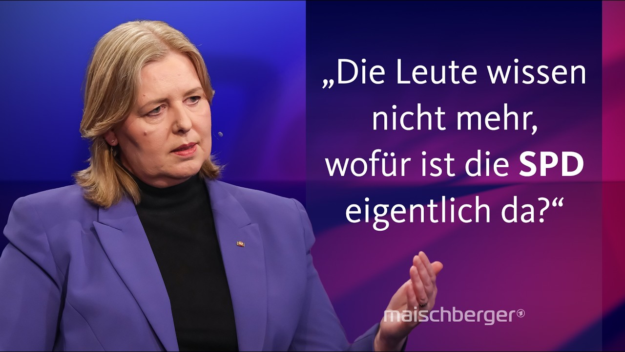 Bärbel Bas über Rentenstreit, Steuerreform und Zukunft der SPD | maischberger