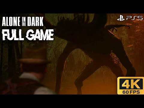 Alone in the Dark Remake FULL GAME Walkthrough PS5 (4K60fps)