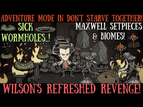 New Adventure Mode In DST! Maxwell Experiments - Wilson's Refreshed Revenge - Don't Starve Together