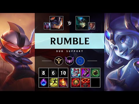 Rumble Support vs Nami - EUW Master Patch 25.14