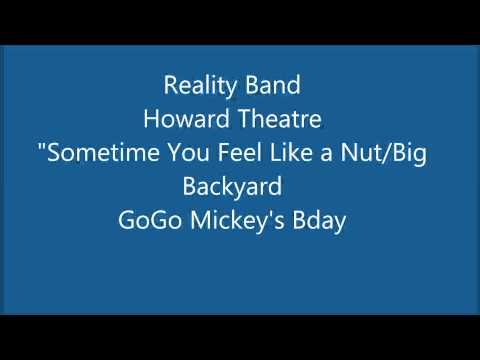 Reality Band Howard Theatre 4/12/2014 GoGo Mickey's Bday