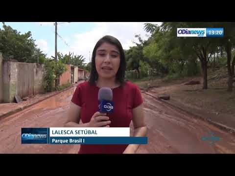 O DIA NEWS 08 07  Rompimento em adutora no Parque Brasil provoca falta d'agua