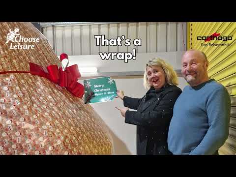 Unwrapping a Carthago C-Tourer i143 LE motorhome for Christmas!